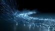 © rinrada - digital payment acceleration concept, futuristic transaction network, high velocity financial data transfer,