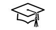 © Erlin - Graduation Cap Icon - Symbol of Academic Achievement and Education