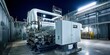 © Ilja - Industrial Facility with Large Compressor Equipment, Pipelines, and Control Panel Technology