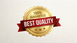 © colorart - Best quality guarantee seal icon