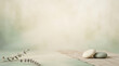 © Donquinotes - Calm somatic therapy background with stones and herbs