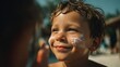 © Gerard - Happy Young Boy Wearing Sunscreen On Sunny Day