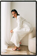 © Tania Cervian/Stocksy - Woman in stylish white linen suit