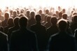 © blvdone - Crowd of people walking street