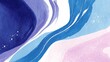 © i m - Suminagashi marbling texture background with indigo and pink ble