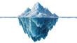 © Paul - Large iceberg with visible underwater portion in blue water