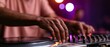 © gunzexx png and bg - This dynamic image depicts a DJ skillfully mixing tracks at an energetic event, surrounded by colorful lights, encapsulating the essence of nightlife and music culture.