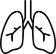 © 보라 강 - Lungs Respiratory System Health Icon