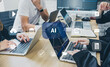© Metro Hopper - AIのビジネス活用とDX導入を進める企業のチームミーティング