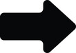 © Hasem-A-Rafsanzani - Right arrow symbol pointing to the right direction indicator