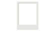 © nijom - Set of four blank photo frames polaroid style isolated on transparent background mockup blank billboard isolated on white
