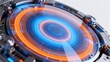 © 羽 关 - Futuristic circular technological device