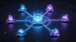 © Rachel - AI workflow hub connecting analytics cloud and business automation nodes