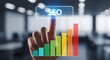 © Sonia - Seo optimization hand touching growth chart for search engine ranking