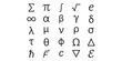 © Raka Firdaus  - Icon set collection of mathematical symbols, Greek letters, and calculus notation, presented in a clean and minimal line art.