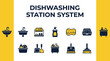 © Arkaan - Dishwashing Station System Equipment and Supplies for Efficient Cleaning