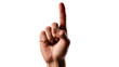 © Maria - Human hand with index finger pointing upwards