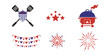 © liton Das vector art - Fourth of July 4th of July vector illustration with USA flag stars banner patriotic symbol icon holiday independence national celebration design