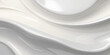 © RABBANU - Abstract white wave background with clean ceramic plates, dishware and kitchen tableware elements