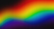 © Vector World - Vibrant Rainbow Gradient Wave on Black Background
