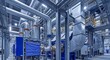 © MdLutfur - Modern industrial chemical processing plant interior with machinery and pipes