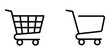 © Stormlab99 - Set of shopping cart line art icons for e commerce and retail with shopping ecommerce purchase