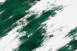 © Nur - Bold dynamic abstract dark emerald green paint brush stroke background texture