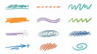 © Shfa - Abstract Hand-Drawn Sketch Symbols and Patterns