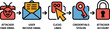 © Hassan - Phishing attacks utilize deceptive emails to capture user credentials through malicious links and fake portals.