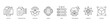 © rayya57 - data infrastructure icon set collection in line style. icon set consist of data entry, digitalization data, digital data, database, server, cloud computing, integration, blockchain