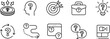 © MdMominur - Collection of Business and Question Mark Icons Representing Problems and Solutions vector illustration