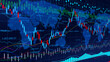 © JOJO.FN&CO.COM - Global world stock market exchange trading financial growth strategy, economic volatility analysis, business investment, candlestick chart, and futuristic cyberspace wealth concept