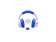 © ８５ - 3D customer support headset with chat bubble icon isolated