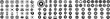 © arthub Tokyo - Various black and white icons including hearts animals and symbols on a transparent background for design and decoration purposes  used as graphic resources