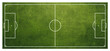 © Diana - Top view of a transparent png showing a green football soccer field with white lines and markings on a well kept grass pitch isolated soccer lawn overlay with detailed turf texture and sports playing