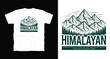 © Pronob - Himalayan mountain range with pine forest and text graphic.