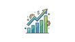 © Apik - Business Growth Chart with Arrow and Gears - Success Concept