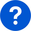 © Janna - A white question mark inside a blue circle