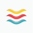 © dito - Abstract Wavy Lines Logo Design