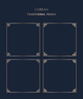 © dalpik - Korean traditional border, frame collection.