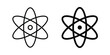 © Cristiane - Physics icon line and fill concepts