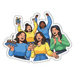 © bibit - Diverse group of women celebrating together.