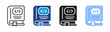© Rusmicon - Coding Guide icon set multiple style collection