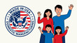 © Siti Nadiah - Happy Family With Made In The USA Manufacturing Seal