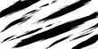 © GREENPIXEL Art - A dynamic abstract pattern of thick black brushstrokes diagonals against a stark white background, creating a sense of energetic movement and raw artistic expression.