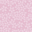 © ふわぷか - 桜の和柄のシームレスパターン_ピンク_1:1