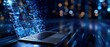 © Mongkol - Analyzing computer performance with working tools background data and visual content in a dynamic environment