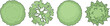 © SampaRani - Set of four different tree top view icons for landscape design