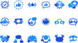 © FihaArt - Thumbs up and like icons for positive feedback and social media engagement.