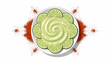 © Kern Kf - Bright green lime slices arranged around a creamy lime cocktail with splash effect